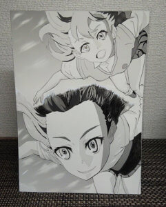 「とある科学の超電磁砲T」OP『final phase』での御坂美琴のイラストをスクリーントーンを使って描きました。