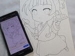 薬屋のひとりごと・マオマオのミニキャラ無料塗り絵。印刷・アイビスペイントで塗り絵できる!色塗りの練習、マオマオの描き方の練習にも!