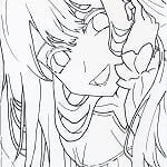 アニメ推しの子・黒川あかねの塗り絵用線画(無料)。アイビスペイントや印刷して塗り絵したり線画をなぞって描き方の参考に!