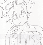 名探偵プリキュア・ジェット先輩の無料塗り絵。印刷、ダウンロードしてアビスペイント、コピックで塗り絵してみよう。線画をなぞって描き方の練習にも